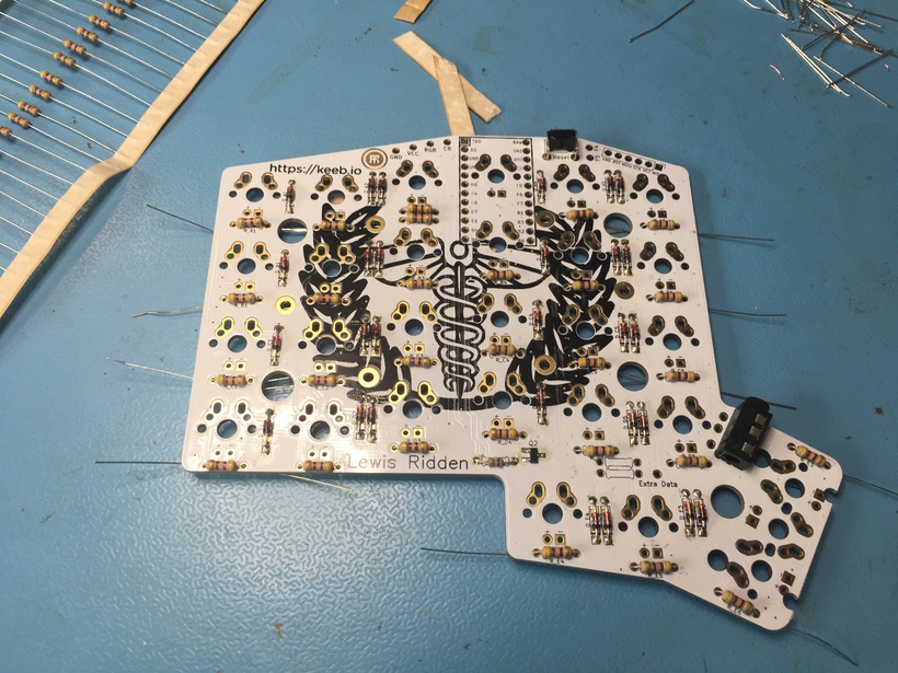 placing resistors